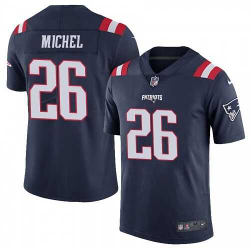 Nike Patriots 26 Sony Michel Navy Color Rush Limited Jersey Dzhi,We sell and wholesale Nike Patriots 26 Sony Michel Navy Color Rush Limited Jersey Dzhi on line form chian!